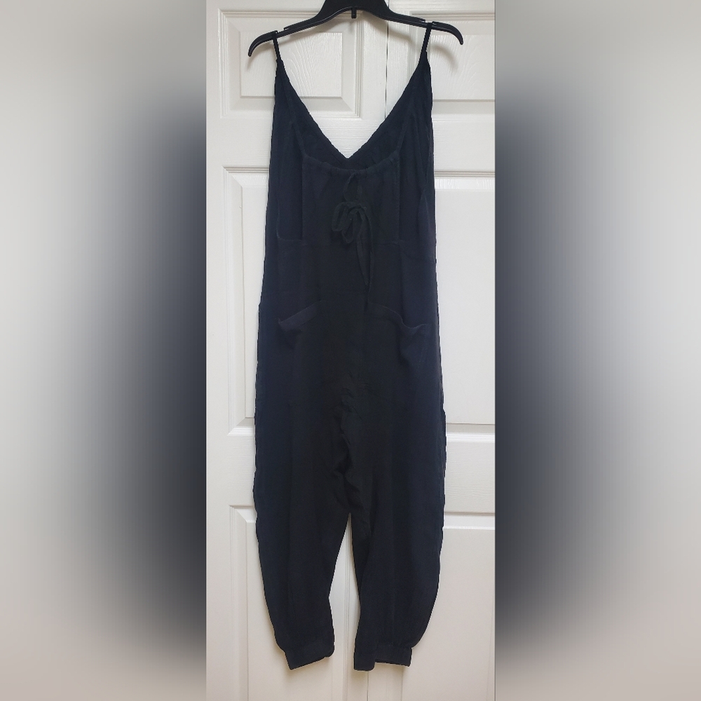 Free People Dream Free Harem One Piece/Black - Picture 3 of 14